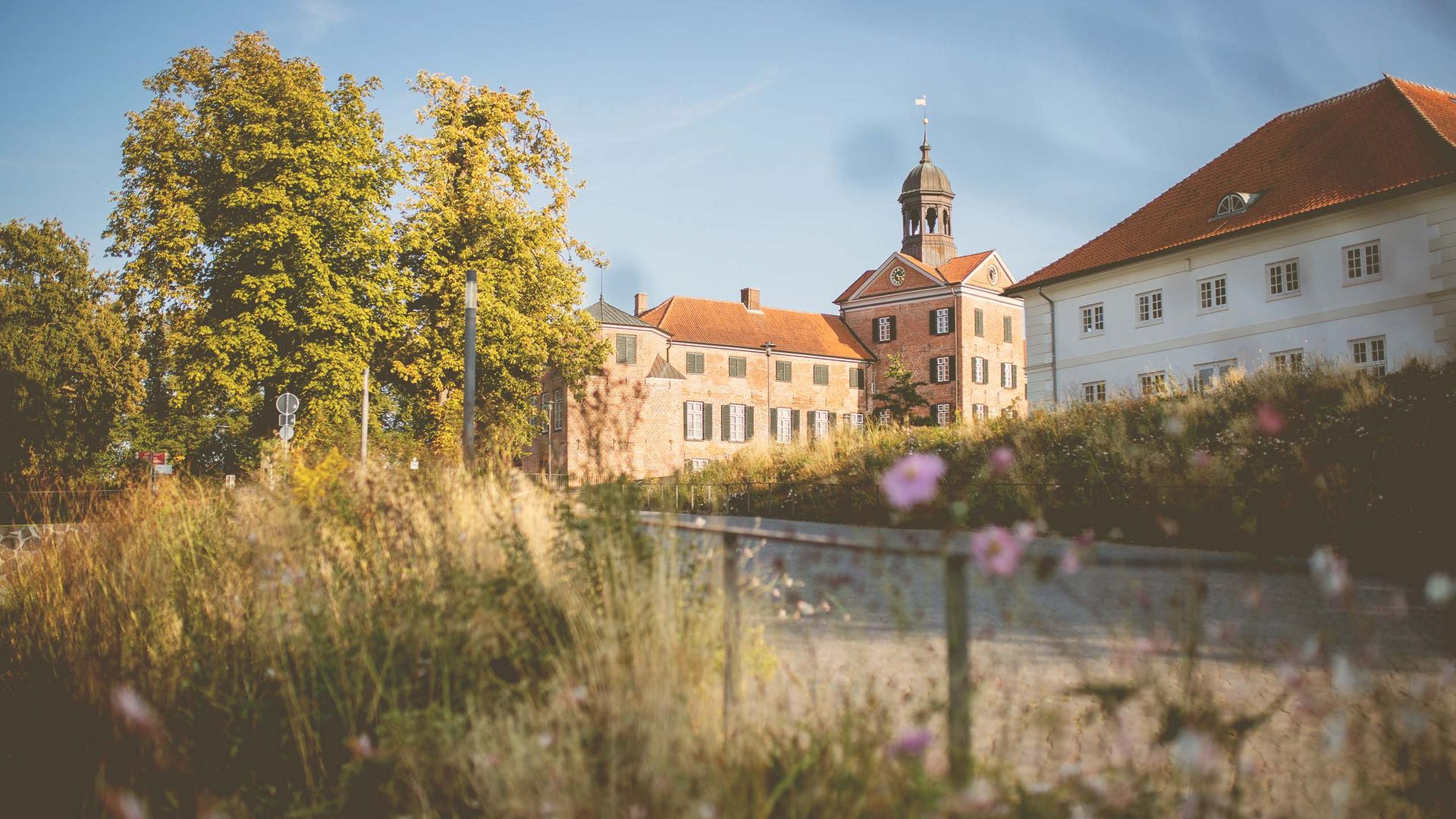 Die Schlossterrassen und das Schloss Eutin